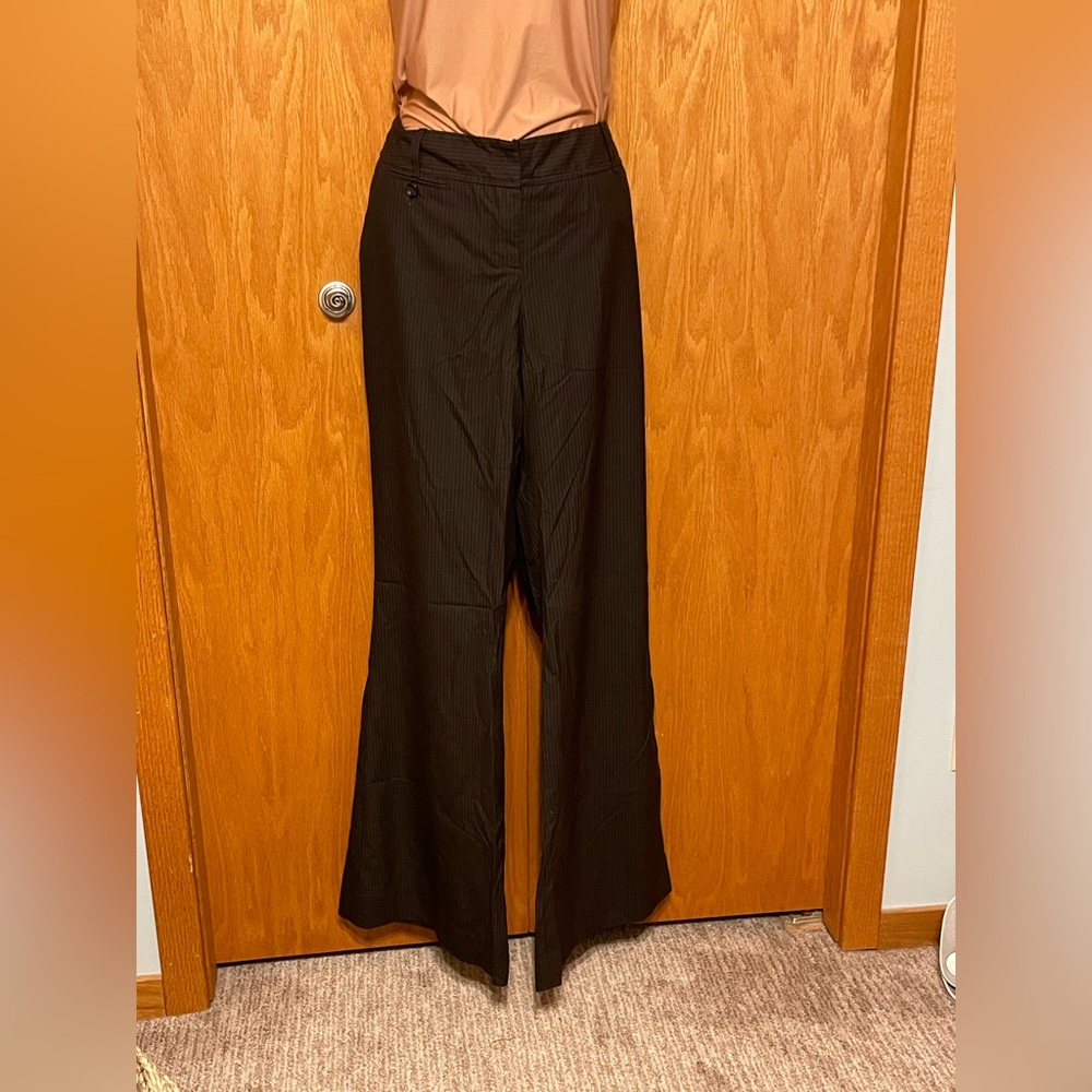 The Limited Cassidy striped trousers, brown/black size 8